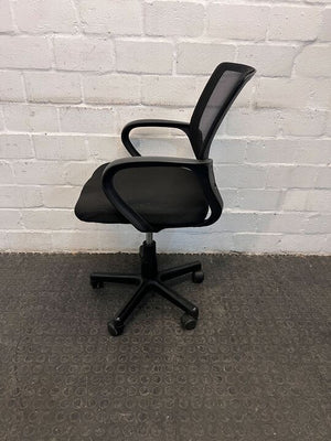 MrPrice Styled Black MidBack Mesh Office Chair