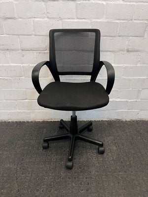 MrPrice Styled Black MidBack Mesh Office Chair