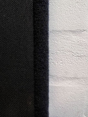 Black Upholstered Room Divider