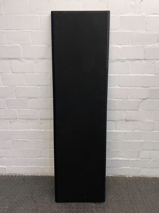 Black Upholstered Room Divider