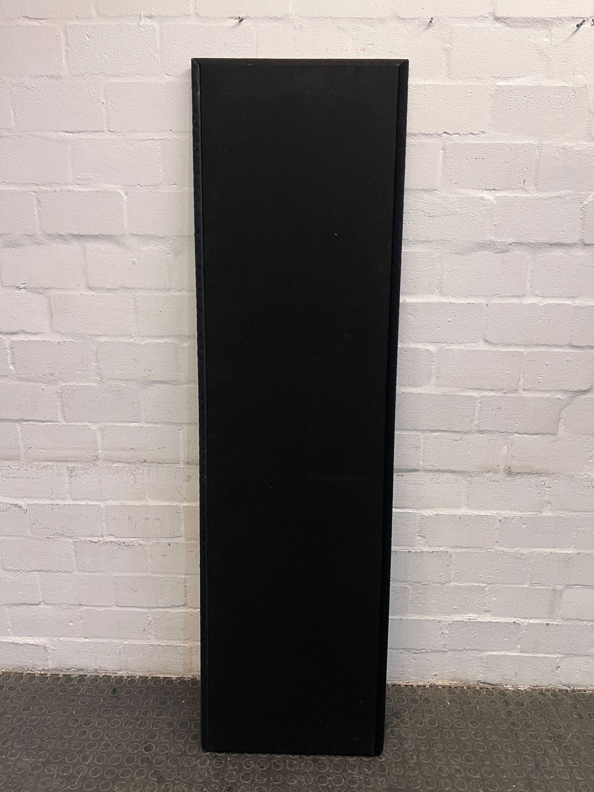 Black Upholstered Room Divider