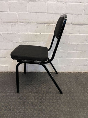 Black Stackable Visitor's Chair