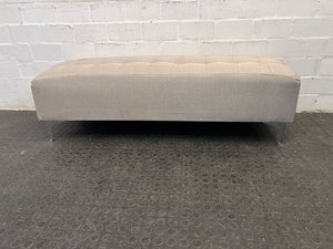 Beige Modern Classy Lounge Ottoman