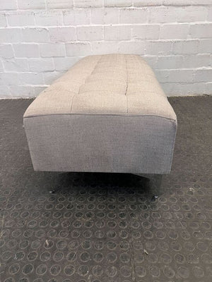 Beige Modern Classy Lounge Ottoman