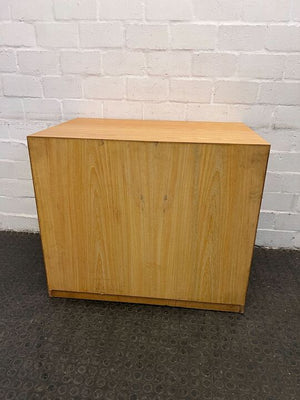 Light Brown Storage Credenza Cupboard (Width: 91.5cm)(Height: 77.5cm)