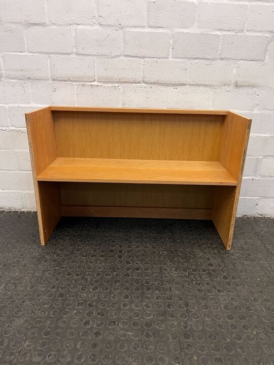 Light Brown Reception Desk Cover (Width: 92cm)(Height: 63cm)