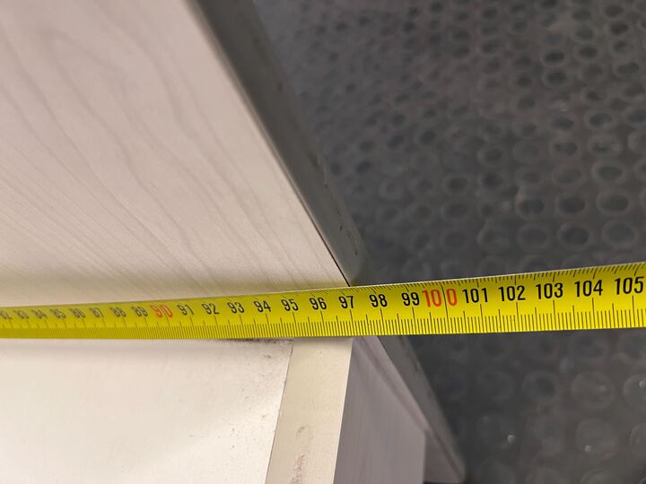 Cream Wooden Baby Cot with Easy Breathe Baby Mattress