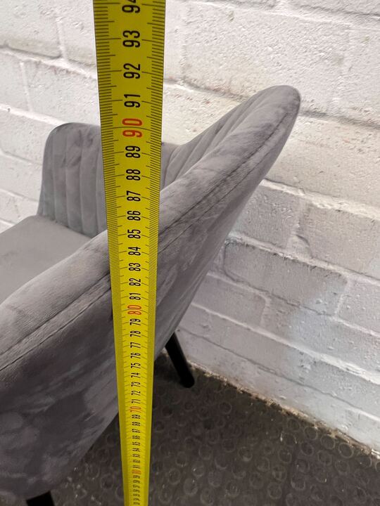 Gray Modern Cafe Dining Chair