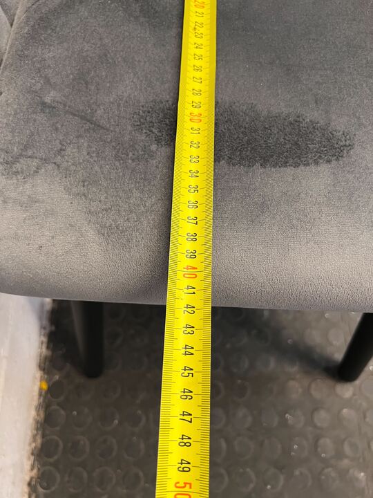 Gray Modern Cafe Dining Chair