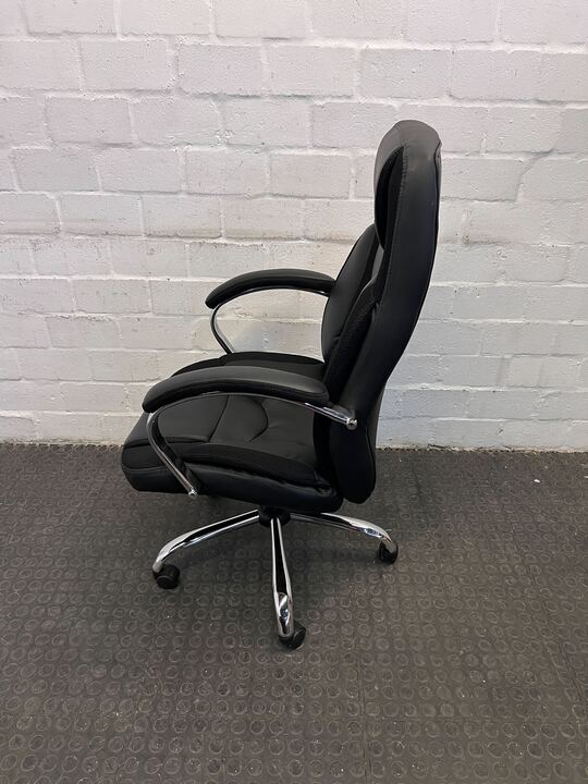 Executive Ergonomic Office Chair with Chrome Base