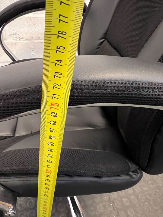 Executive Ergonomic Office Chair with Chrome Base