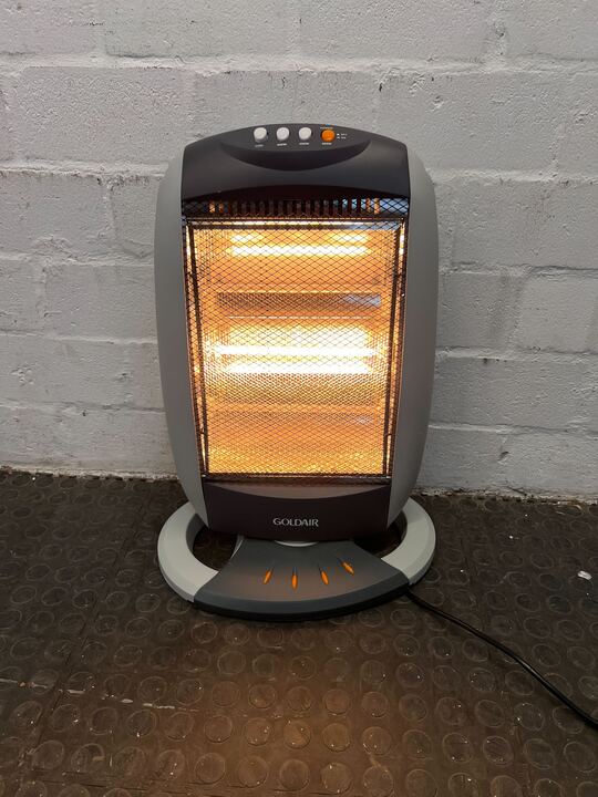 Goldair Oscillating Halogen Heater - Instant Warmth!