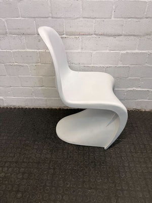 Verner Panton White Fehlbaum Dining Chair