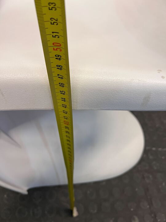 Verner Panton White Fehlbaum Dining Chair - PRICE DROP