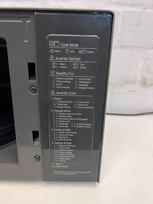 LG Silver NeoChef Smart Inverter Magnetron Microwave (Model: MH6565CPS/01)