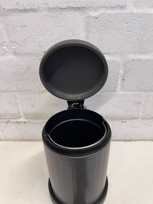 Black Plastic Pedal Bin
