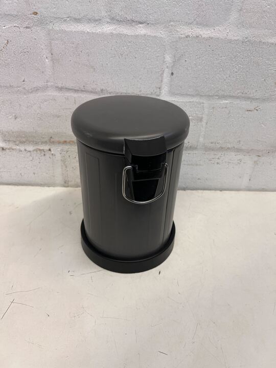 Black Plastic Pedal Bin