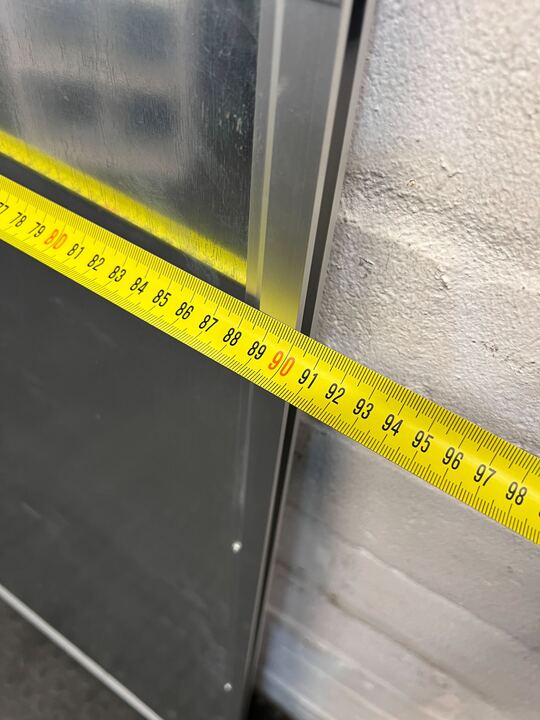 White Marker Magnetic Board with Steel Frame