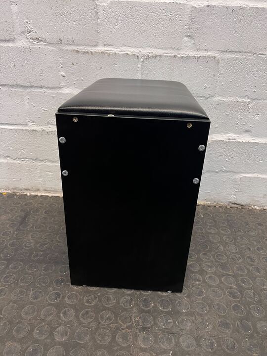 Black German Studded Dressing Chair