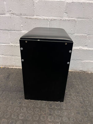 Black German Studded Dressing Chair