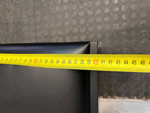 Black German Studded Dressing Chair