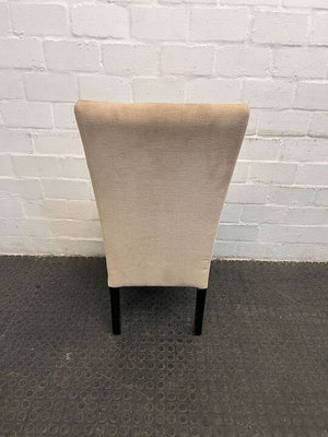 Cream Velvet Luxury Dining Room Chair