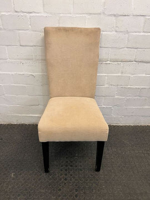 Cream Velvet Luxury Dining Room Chair