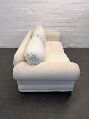 Montrose White Two Seater Couch