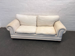 Montrose White Two Seater Couch