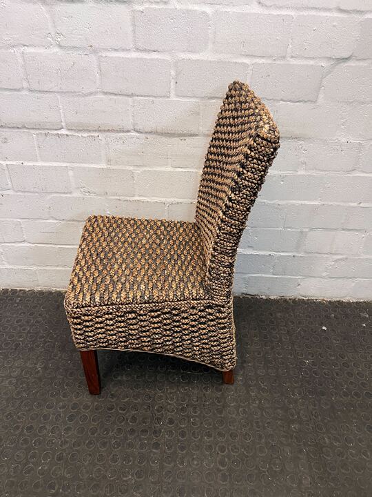 Deluxe Woven Dining Room Chair - 2ndhandwarehouse.com