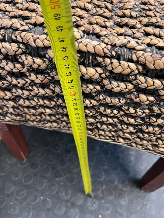 Deluxe Woven Dining Room Chair - 2ndhandwarehouse.com
