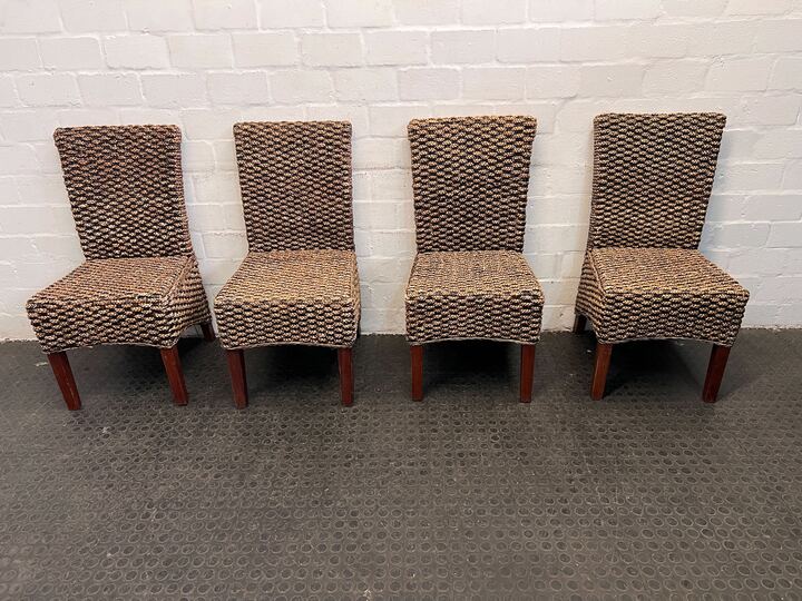 Deluxe Woven Dining Room Chair - 2ndhandwarehouse.com