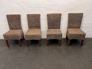 Deluxe Woven Dining Room Chair - 2ndhandwarehouse.com