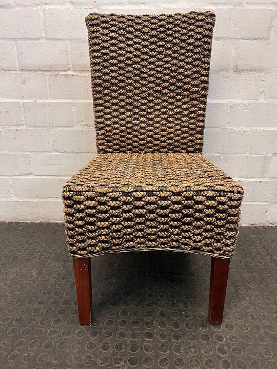 Deluxe Woven Dining Room Chair - 2ndhandwarehouse.com