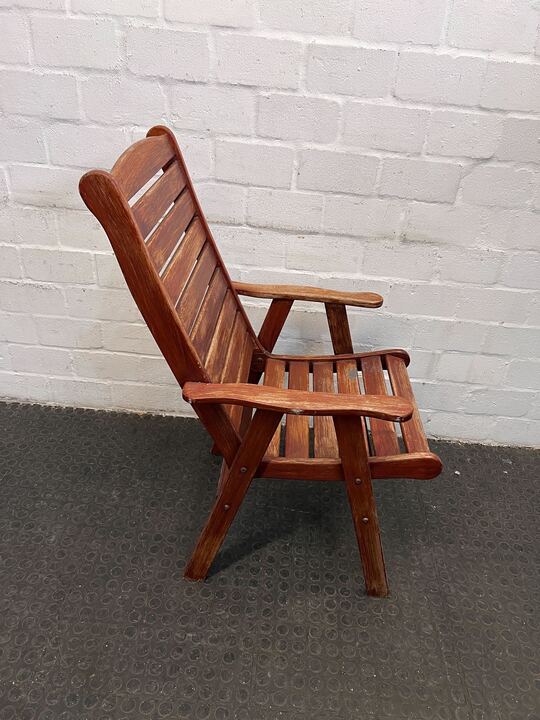 Outdoor Relaxing Wooden Patio Chair