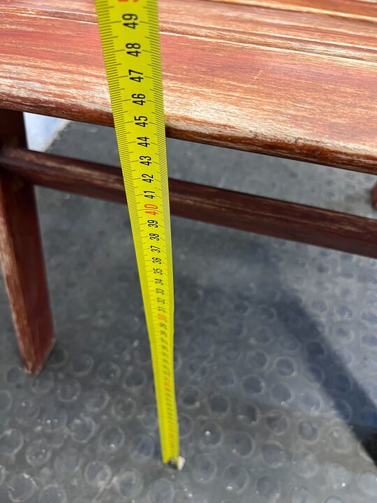 Outdoor Relaxing Wooden Patio Chair