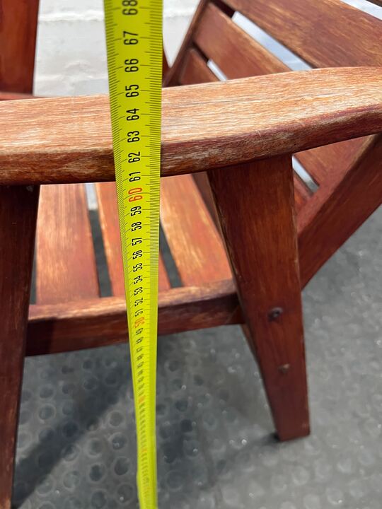 Outdoor Relaxing Wooden Patio Chair