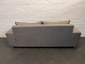 Gray Upholstered Modern Classy Three Seater Couch