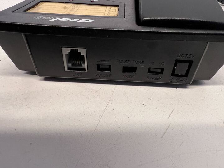 Gtel 100 Black Landline Phone (Version Gt01 2.0)