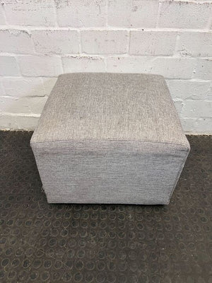 Gray Lounge Seating Ottoman