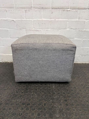 Gray Lounge Seating Ottoman