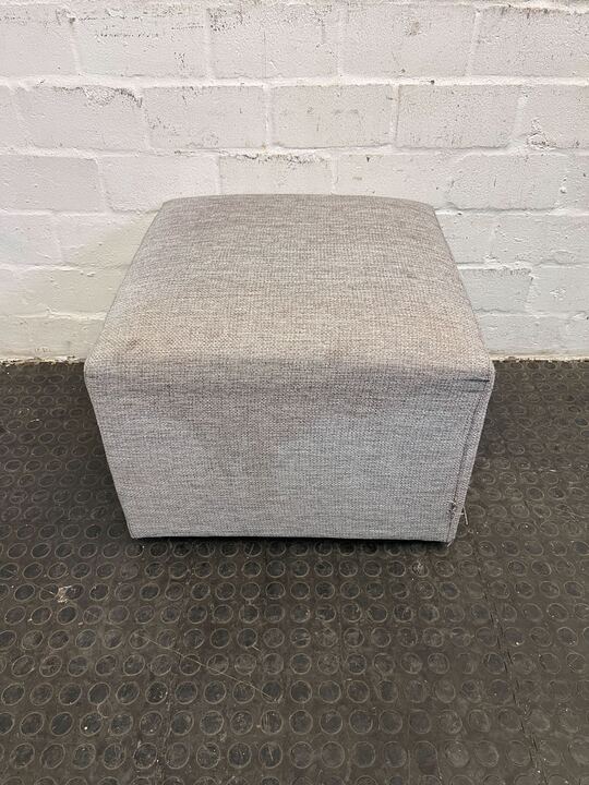 Gray Lounge Seating Ottoman