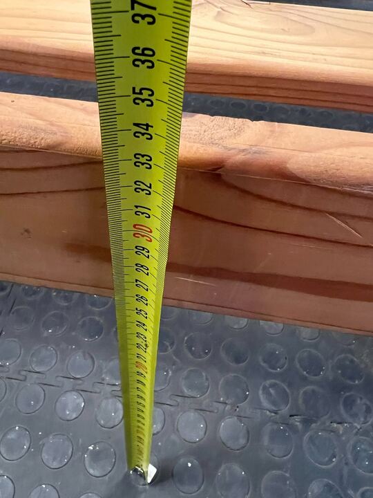 Simple Wooden Slatted Single Bed Frame (Damaged Side)