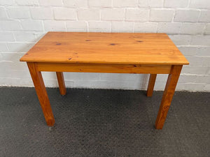 Pine Wooden Table (Width: 119cm)(Height: 78.5cm)