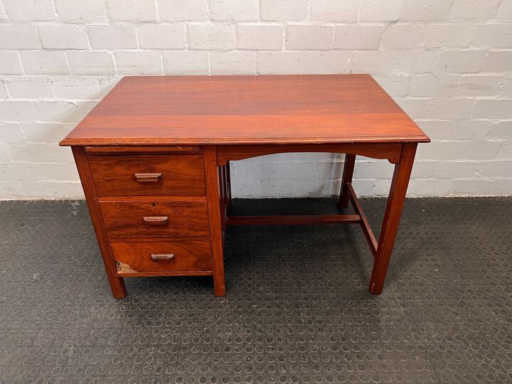 Boland Pickers Wooden Vintage Styled Desk (Drawer Chipped)(Width: 121cm)(Height: 78cm)