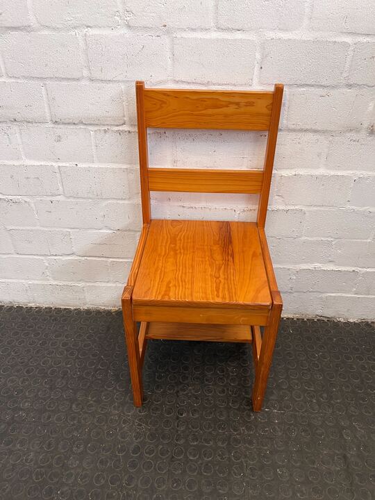 French Pine Wooden Styled Chairs - 2ndhandwarehouse.com