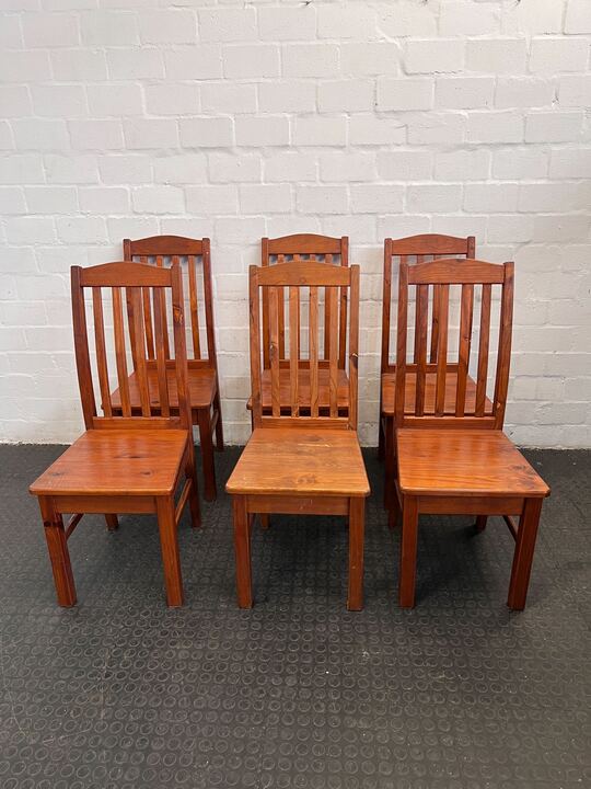 Solid Timber Wooden Dining Chair - PRICE DROP - 2ndhandwarehouse.com
