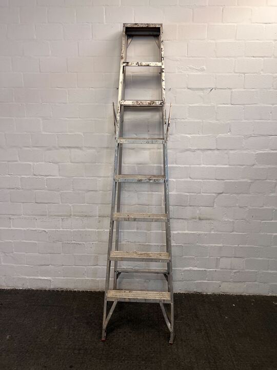 Steel Framed Sturdy 9588 Ladder (Height: 242cm)