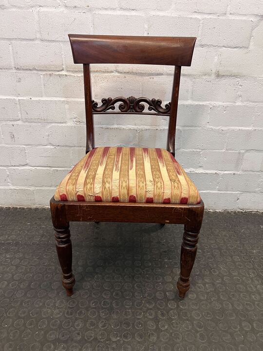 Rosewood William IV Styled Cushioned Dining Chair - PRICE DROP - 2ndhandwarehouse.com