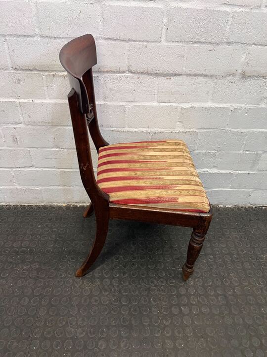 Rosewood William IV Styled Cushioned Dining Chair - PRICE DROP - 2ndhandwarehouse.com